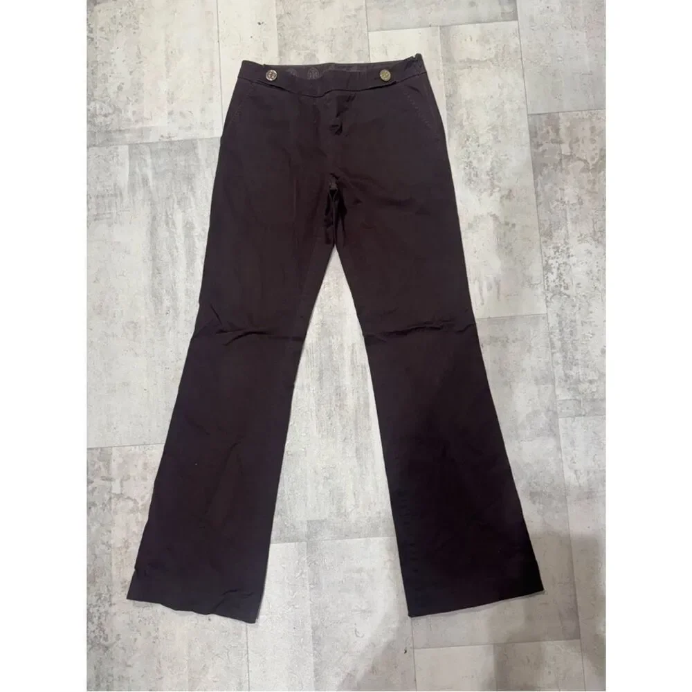 Tory Burch brown Boot Cut Pants